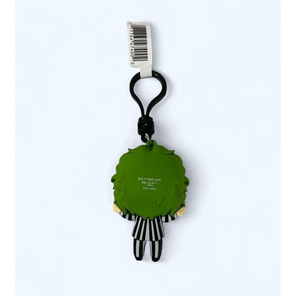 Beetlejuice NEW Beetlejuice Clip Blind Bag Movie Key Chain Monogram